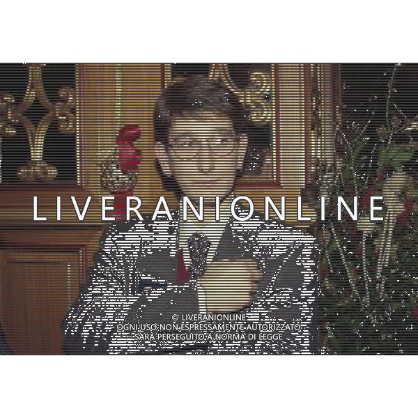 16-12-1997 MILANO HOTEL PRINCIPE E SAVOIA FESTA DI NATALE DELLA LEGA CALCIO NELLA FOTO LUCA CAMPDEDELLI PRESIDENTE CHIEVO AG ALDO LIVERANI SAS