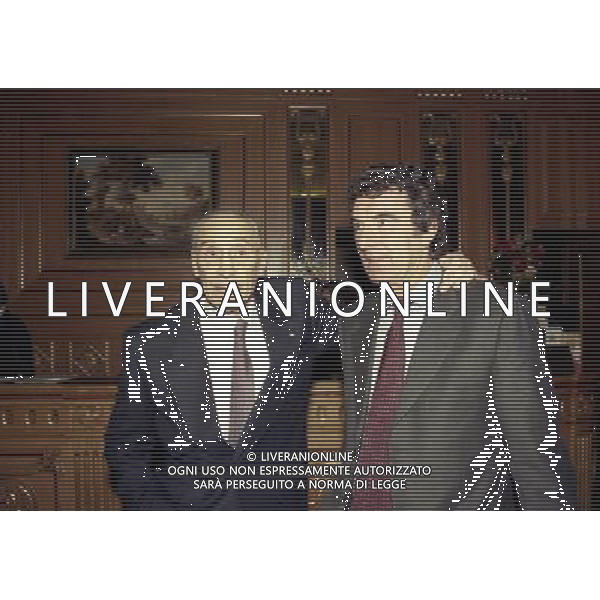16-12-1997 MILANO HOTEL PRINCIPE E SAVOIA FESTA DI NATALE DELLA LEGA CALCIO NELLA FOTO ENZO BEARZOT E DINO ZOFF AG ALDO LIVERANI SAS