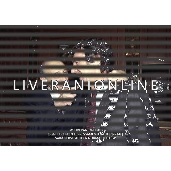 16-12-1997 MILANO HOTEL PRINCIPE E SAVOIA FESTA DI NATALE DELLA LEGA CALCIO NELLA FOTO ENZO BEARZOT E DINO ZOFF AG ALDO LIVERANI SAS