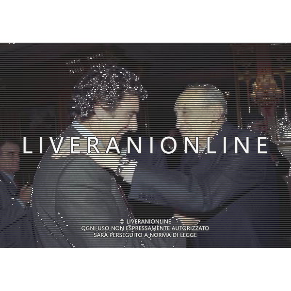 16-12-1997 MILANO HOTEL PRINCIPE E SAVOIA FESTA DI NATALE DELLA LEGA CALCIO NELLA FOTO ENZO BEARZOT E DINO ZOFF AG ALDO LIVERANI SAS