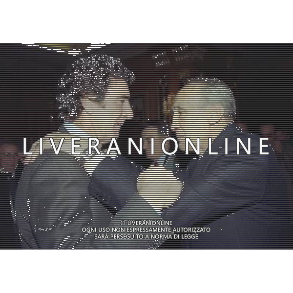 16-12-1997 MILANO HOTEL PRINCIPE E SAVOIA FESTA DI NATALE DELLA LEGA CALCIO NELLA FOTO ENZO BEARZOT E DINO ZOFF AG ALDO LIVERANI SAS