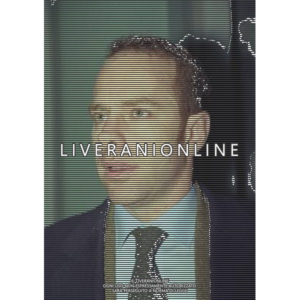 16-12-1997 MILANO HOTEL PRINCIPE E SAVOIA FESTA DI NATALE DELLA LEGA CALCIO NELLA FOTO ENRICO MANTOVANI PRESIDENTE SAMPDORIA CALCIO AG ALDO LIVERANI SAS