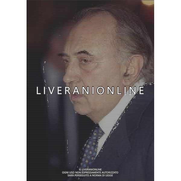 16-12-1997 MILANO HOTEL PRINCIPE E SAVOIA FESTA DI NATALE DELLA LEGA CALCIO NELLA FOTO CORRADO FERLAINO PRESIDENTE NAPOLI CALCIO AG ALDO LIVERANI SAS