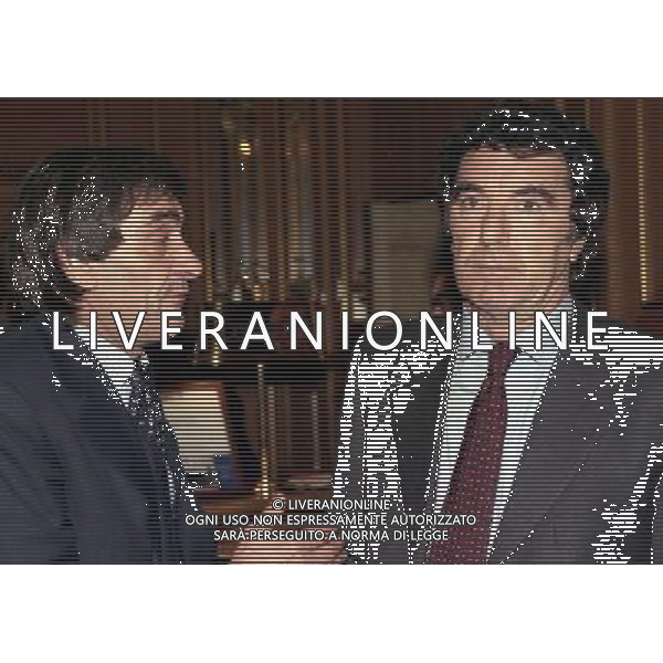 16-12-1997 MILANO HOTEL PRINCIPE E SAVOIA FESTA DI NATALE DELLA LEGA CALCIO NELLA FOTO FELICE PULICI E DINO ZOFF AG ALDO LIVERANI SAS