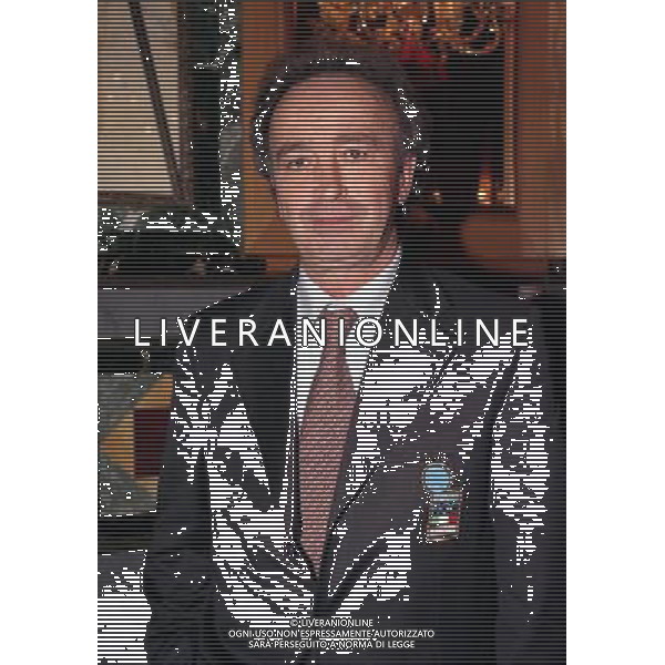 16-12-1997 MILANO HOTEL PRINCIPE E SAVOIA FESTA DI NATALE DELLA LEGA CALCIO NELLA FOTO MAURIZIO MATTEI AG ALDO LIVERANI SAS