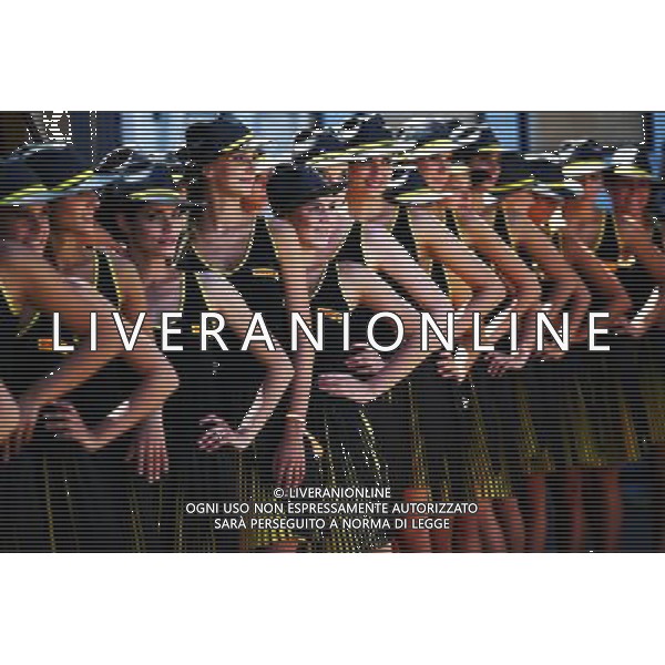 Grid girls. 30.07.2017. Formula 1 World Championship, Rd 11, Hungarian Grand Prix, Budapest, Hungary, Race Day. /AGENZIA ALDO LIVERANI SAS - ITALY ONLY - EDITORIAL USE ONLY - - GP F1 BUDAPEST UNGHERIA GARA 30/07/2017