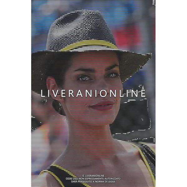 Grid girl. 30.07.2017. Formula 1 World Championship, Rd 11, Hungarian Grand Prix, Budapest, Hungary, Race Day. /AGENZIA ALDO LIVERANI SAS - ITALY ONLY - EDITORIAL USE ONLY - - GP F1 BUDAPEST UNGHERIA GARA 30/07/2017