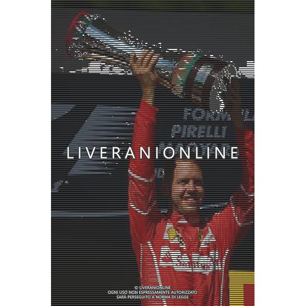 1st place Sebastian Vettel (GER) Ferrari SF70H. 30.07.2017. Formula 1 World Championship, Rd 11, Hungarian Grand Prix, Budapest, Hungary, Race Day. /AGENZIA ALDO LIVERANI SAS - ITALY ONLY - EDITORIAL USE ONLY - - GP F1 BUDAPEST UNGHERIA GARA 30/07/2017