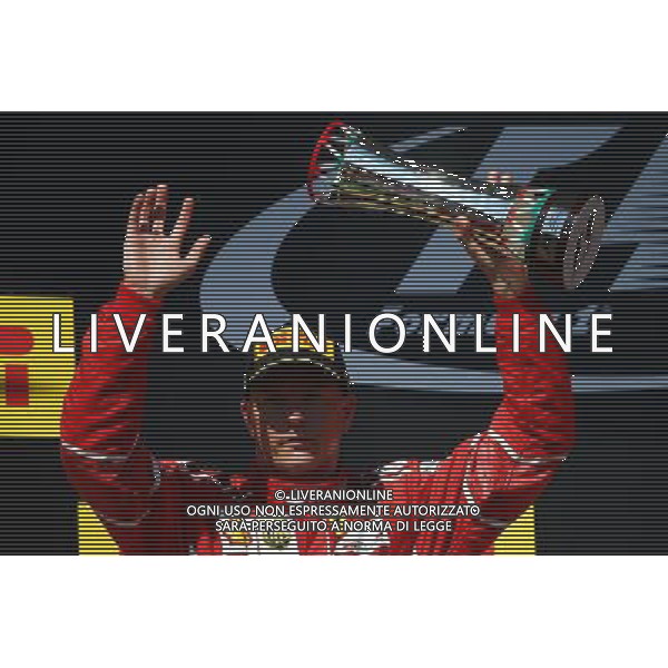 2nd place Kimi Raikkonen (FIN) Ferrari SF70H. 30.07.2017. Formula 1 World Championship, Rd 11, Hungarian Grand Prix, Budapest, Hungary, Race Day. /AGENZIA ALDO LIVERANI SAS - ITALY ONLY - EDITORIAL USE ONLY - - GP F1 BUDAPEST UNGHERIA GARA 30/07/2017