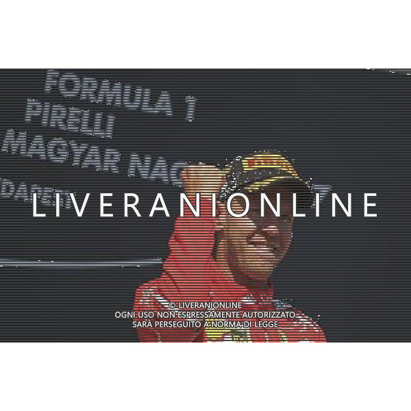 Sebastian Vettel (GER) Scuderia Ferrari 30.07.2017. Formula 1 World Championship, Rd 11, Hungarian Grand Prix, Budapest, Hungary, Race Day. /AGENZIA ALDO LIVERANI SAS - ITALY ONLY - EDITORIAL USE ONLY - - GP F1 BUDAPEST UNGHERIA GARA 30/07/2017