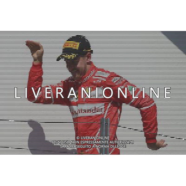 1st place Sebastian Vettel (GER) Ferrari SF70H. 30.07.2017. Formula 1 World Championship, Rd 11, Hungarian Grand Prix, Budapest, Hungary, Race Day. /AGENZIA ALDO LIVERANI SAS - ITALY ONLY - EDITORIAL USE ONLY - - GP F1 BUDAPEST UNGHERIA GARA 30/07/2017