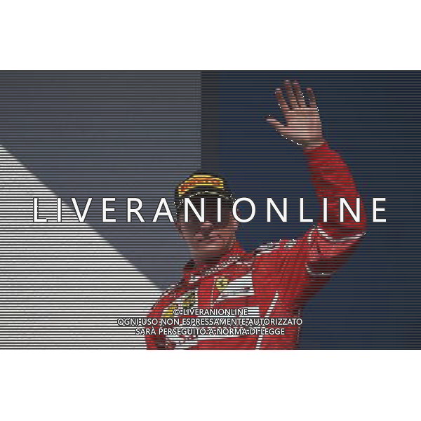 2nd place Kimi Raikkonen (FIN) Ferrari SF70H. 30.07.2017. Formula 1 World Championship, Rd 11, Hungarian Grand Prix, Budapest, Hungary, Race Day. /AGENZIA ALDO LIVERANI SAS - ITALY ONLY - EDITORIAL USE ONLY - - GP F1 BUDAPEST UNGHERIA GARA 30/07/2017