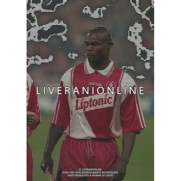 08-04-1997 MILANO- COPPA UEFA INTER MONACO NELLA FOTO MARTIN DJETOU AG ALDO LIVERANI SAS