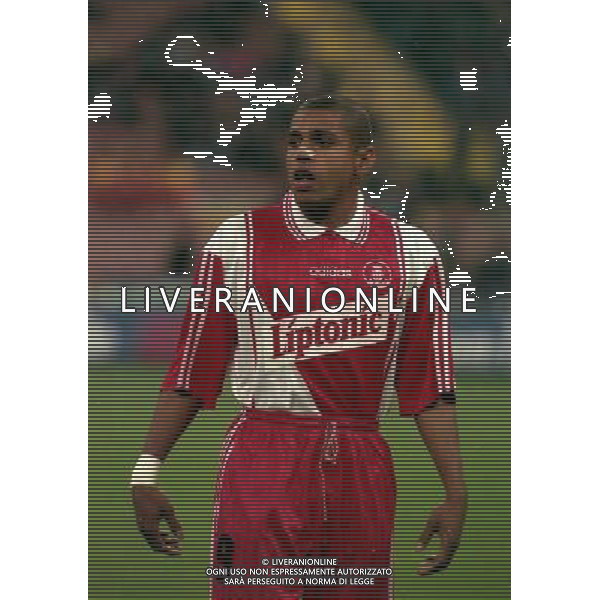 08-04-1997 MILANO- COPPA UEFA INTER MONACO NELLA FOTO SONNY ANDERSSON AG ALDO LIVERANI SAS