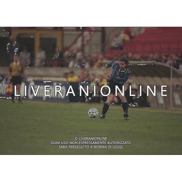 08-04-1997 MILANO- COPPA UEFA INTER MONACO NELLA FOTO MAURIZIO GANZ AG ALDO LIVERANI SAS