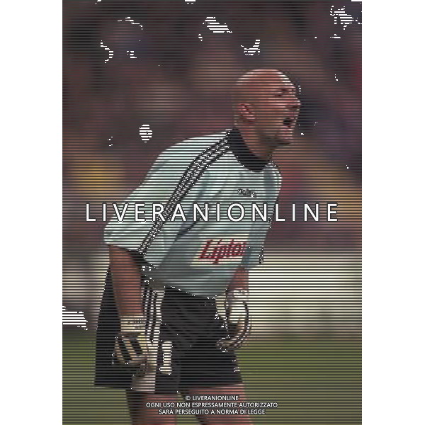 08-04-1997 MILANO- COPPA UEFA INTER MONACO NELLA FOTO FABIEN BARTHEZ AG ALDO LIVERANI SAS