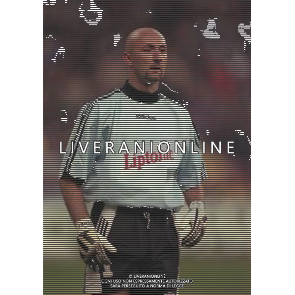 08-04-1997 MILANO- COPPA UEFA INTER MONACO NELLA FOTO FABIEN BARTHEZ AG ALDO LIVERANI SAS