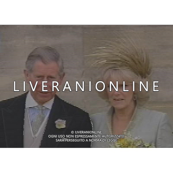 LONDRA 09/04/2005 MATRIMONIO FRA IL PRINCIPE CARLO D\'INGHILTERRA E CAMILLA PARKER-BOWLES OBBLIGATORIO CITARE LA FONTE TELEVISIVA FOTO AG. ALDO LIVERANI