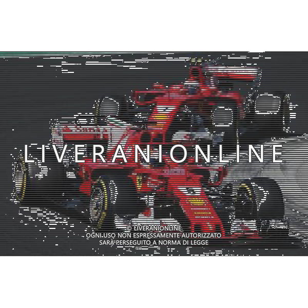 Sebastian Vettel (GER) Ferrari SF70H leads team mate Kimi Raikkonen (FIN) Ferrari SF70H. 30.07.2017. Formula 1 World Championship, Rd 11, Hungarian Grand Prix, Budapest, Hungary, Race Day. /AGENZIA ALDO LIVERANI SAS - ITALY ONLY - EDITORIAL USE ONLY - - GP F1 BUDAPEST UNGHERIA GARA 30/07/2017