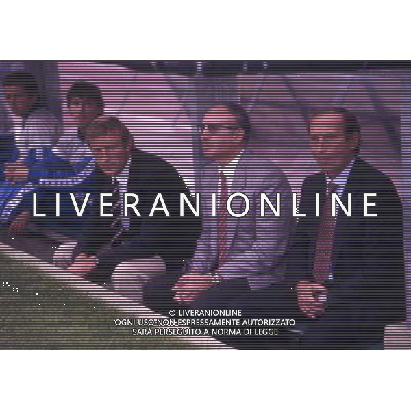 RETROSPETTIVA FRANCESCO MORINI CALCIATORE E DIRIGENTE SPORTIVO NELLA FOTO FRANCESCO MORINI CON RINO MARCHESI AG ALDO LIVERANI SAS