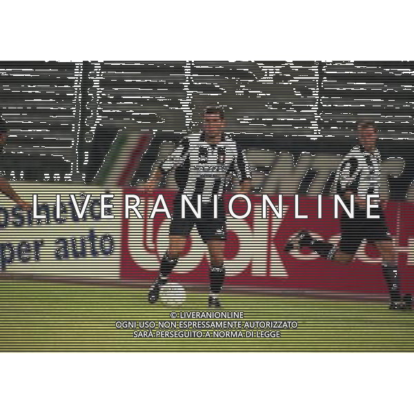 23-08-1997 TORINO-SUPERCOPPA ITALIANA JUVENTUS- VICENZA NELLA FOTO ZINEDINE ZIDANE AG ALDO LIVERANI SAS