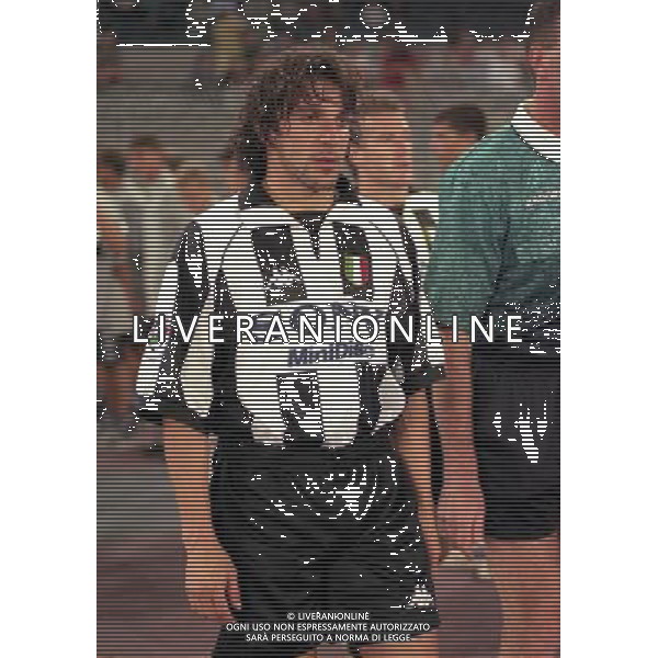23-08-1997 TORINO-SUPERCOPPA ITALIANA JUVENTUS- VICENZA NELLA FOTO ALESSANDRO DEL PIERO AG ALDO LIVERANI SAS