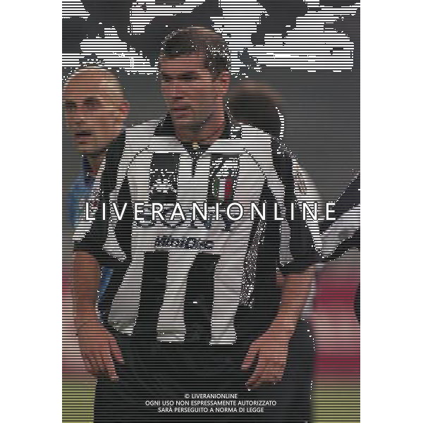 23-08-1997 TORINO-SUPERCOPPA ITALIANA JUVENTUS- VICENZA NELLA FOTO ZINEDINE ZIDANE AG ALDO LIVERANI SAS