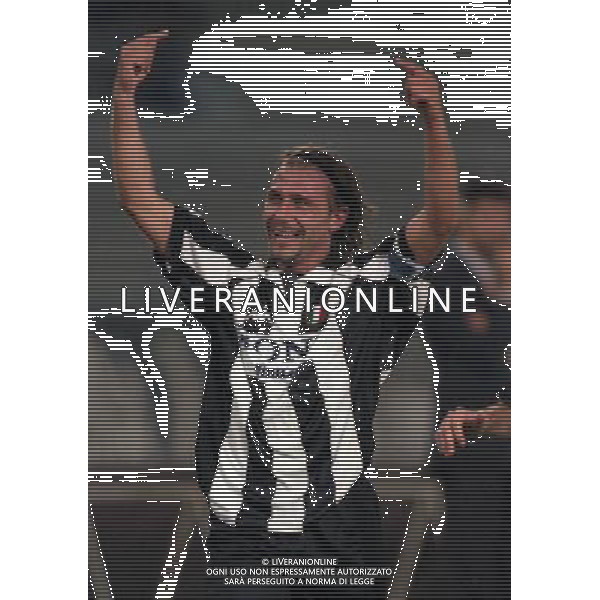23-08-1997 TORINO-SUPERCOPPA ITALIANA JUVENTUS- VICENZA NELLA FOTO ANTONIO CONTE AG ALDO LIVERANI SAS