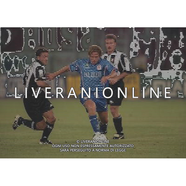 23-08-1997 TORINO-SUPERCOPPA ITALIANA JUVENTUS- VICENZA NELLA FOTO ROBERTO BARONIO E ALESSANDRO BIRINDELLI AG ALDO LIVERANI SAS