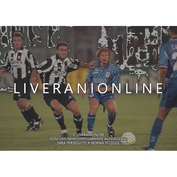 23-08-1997 TORINO-SUPERCOPPA ITALIANA JUVENTUS- VICENZA NELLA FOTO ROBERTO BARONIO E ALESSANDRO BIRINDELLI AG ALDO LIVERANI SAS