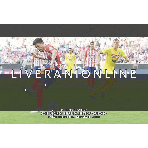 Audi Cup 2017 Semifinale Monaco di Baviera (Germania) - 01.08.2017 Atletico Madrid-Napoli Nella Foto:occasione gaitan di tacco parata da reina /Ph.Vitez-Ag. Aldo Liverani