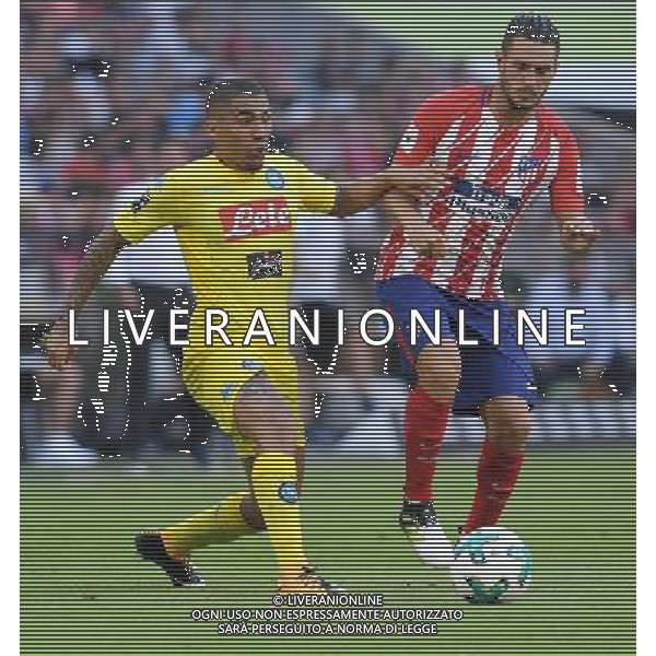 Audi Cup 2017 Semifinale Monaco di Baviera (Germania) - 01.08.2017 Atletico Madrid-Napoli Nella Foto:allan koke /Ph.Vitez-Ag. Aldo Liverani