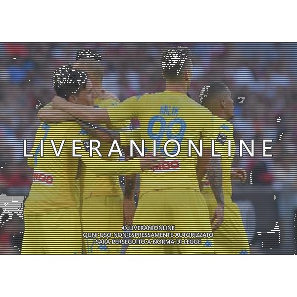 Audi Cup 2017 Semifinale Monaco di Baviera (Germania) - 01.08.2017 Atletico Madrid-Napoli Nella Foto: callejon esultanza dopo il gol /Ph.Vitez-Ag. Aldo Liverani