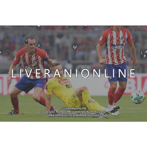 Audi Cup 2017 Semifinale Monaco di Baviera (Germania) - 01.08.2017 Atletico Madrid-Napoli Nella Foto:rog godin diego /Ph.Vitez-Ag. Aldo Liverani