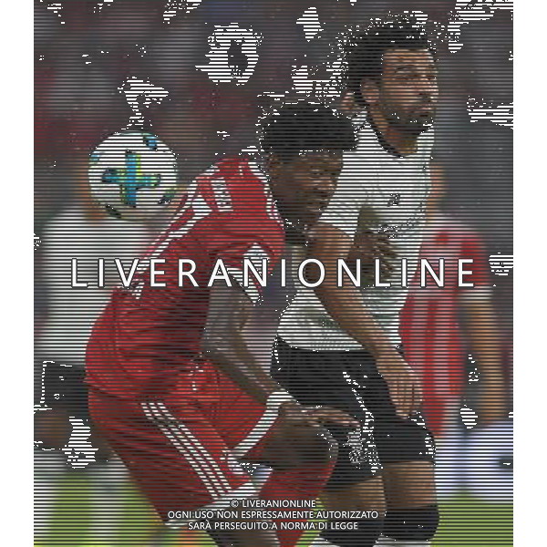 Audi Cup 2017 Semifinale Monaco di Baviera (Germania) - 01.08.2017 Bayern Monaco-Liverpool Nella Foto:salah mohamed - alaba david /Ph.Vitez-Ag. Aldo Liverani