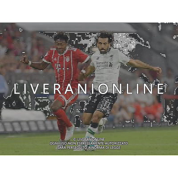 Audi Cup 2017 Semifinale Monaco di Baviera (Germania) - 01.08.2017 Bayern Monaco-Liverpool Nella Foto:salah mohamed - alaba david /Ph.Vitez-Ag. Aldo Liverani