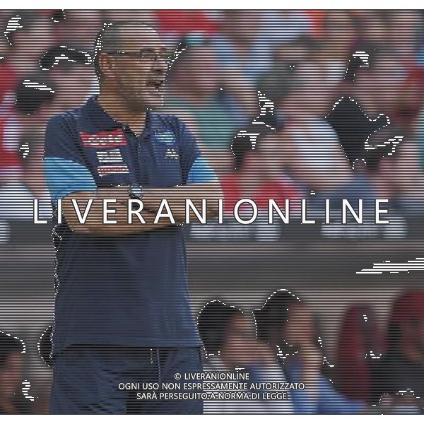 Audi Cup 2017 Semifinale Monaco di Baviera (Germania) - 01.08.2017 Atletico Madrid-Napoli Nella Foto:Sarri Maurizio /Ph.Vitez-Ag. Aldo Liverani