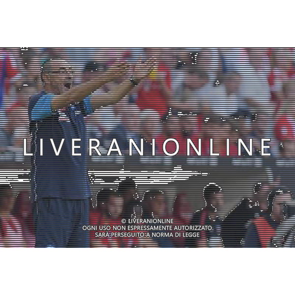 Audi Cup 2017 Semifinale Monaco di Baviera (Germania) - 01.08.2017 Atletico Madrid-Napoli Nella Foto:Sarri Maurizio /Ph.Vitez-Ag. Aldo Liverani