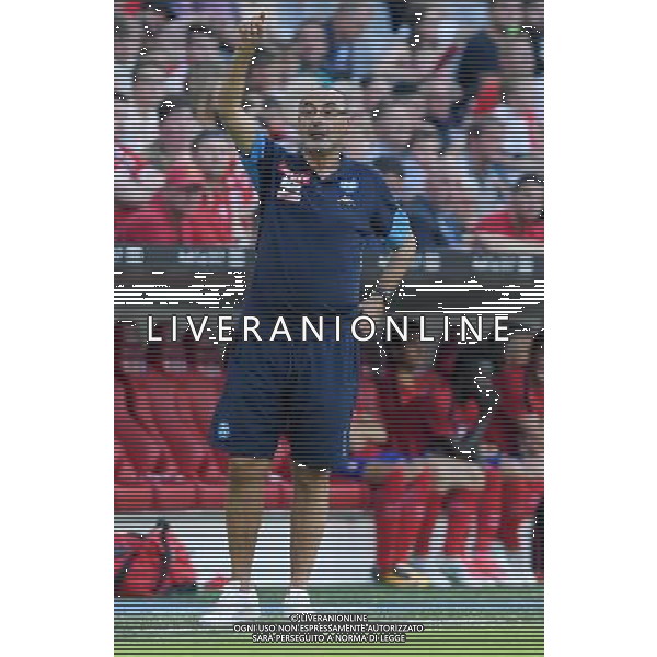 Audi Cup 2017 Semifinale Monaco di Baviera (Germania) - 01.08.2017 Atletico Madrid-Napoli Nella Foto:Sarri Maurizio /Ph.Vitez-Ag. Aldo Liverani