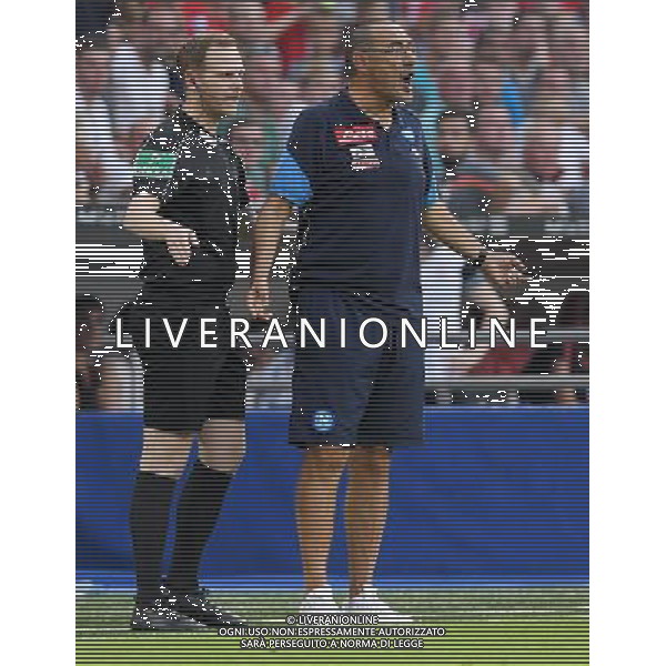 Audi Cup 2017 Semifinale Monaco di Baviera (Germania) - 01.08.2017 Atletico Madrid-Napoli Nella Foto:Sarri Maurizio /Ph.Vitez-Ag. Aldo Liverani
