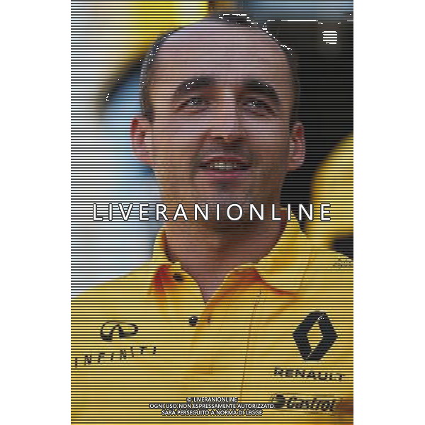 Robert Kubica (POL) Renault Sport F1 Team Test Driver. 01.08.2017. Formula 1 Testing, Budapest, Hungary. /AGENZIA ALDO LIVERANI SAS - ITALY ONLY - EDITORIAL USE ONLY