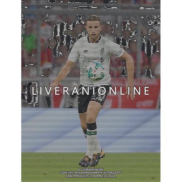 Audi Cup 2017 Semifinale Monaco di Baviera (Germania) - 01.08.2017 Bayern Monaco-Liverpool Nella Foto:Henderson Jordan /Ph.Vitez-Ag. Aldo Liverani