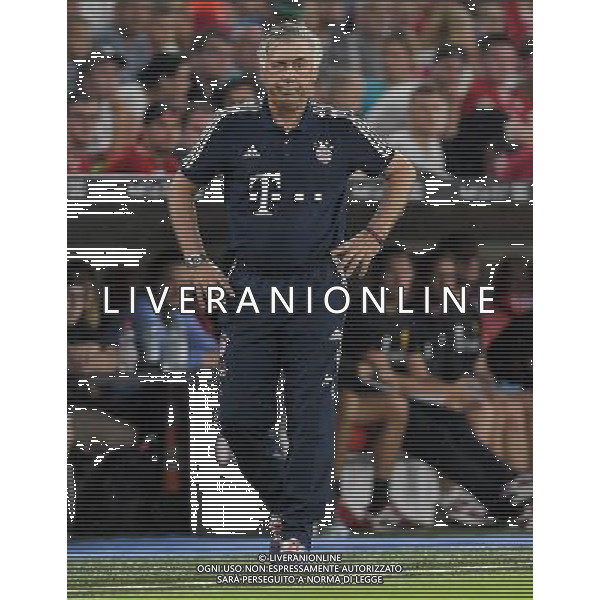 Audi Cup 2017 Semifinale Monaco di Baviera (Germania) - 01.08.2017 Bayern Monaco-Liverpool Nella Foto:Ancelotti Carlo /Ph.Vitez-Ag. Aldo Liverani