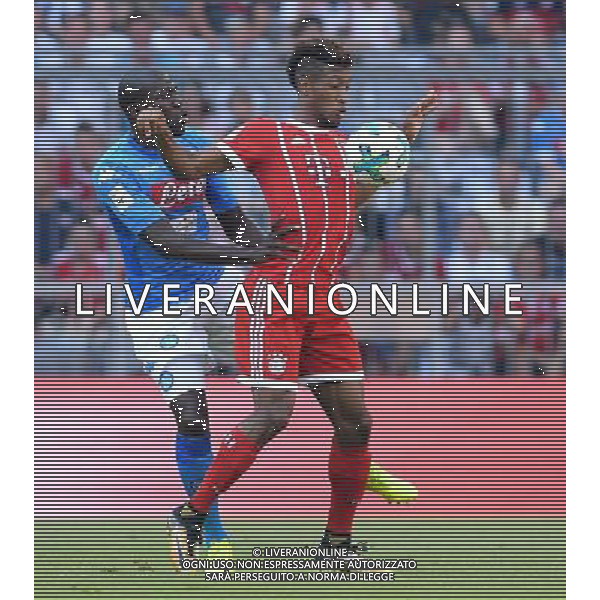 Audi Cup 2017 Finale 3/4 Monaco di Baviera (Germania) - 02.08.2017 Bayern Monaco-Napoli Nella Foto:coman koulibaly /Ph.Vitez-Ag. Aldo Liverani