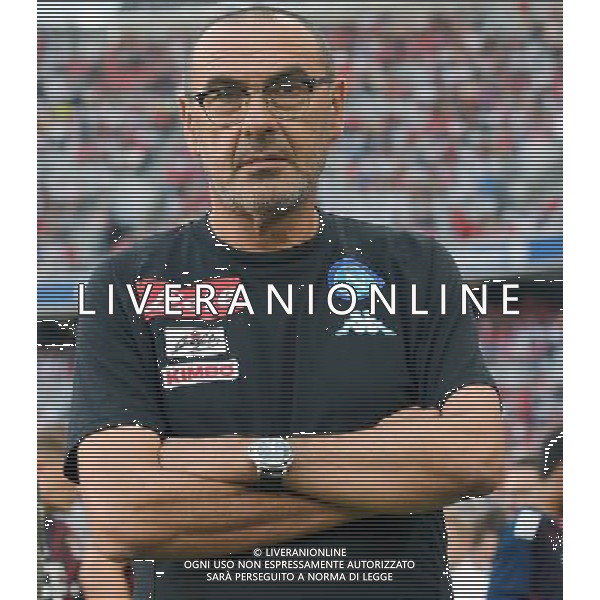Audi Cup 2017 Finale 3/4 Monaco di Baviera (Germania) - 02.08.2017 Bayern Monaco-Napoli Nella Foto:sarri Maurizio /Ph.Vitez-Ag. Aldo Liverani