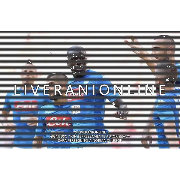 Audi Cup 2017 Finale 3/4 Monaco di Baviera (Germania) - 02.08.2017 Bayern Monaco-Napoli Nella Foto:koulibaly festeggia il gol /Ph.Vitez-Ag. Aldo Liverani