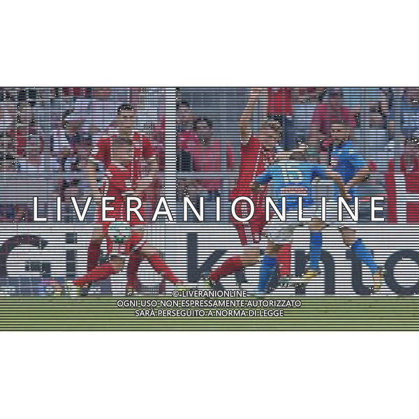 Audi Cup 2017 Finale 3/4 Monaco di Baviera (Germania) - 02.08.2017 Bayern Monaco-Napoli Nella Foto:giaccherini gol /Ph.Vitez-Ag. Aldo Liverani