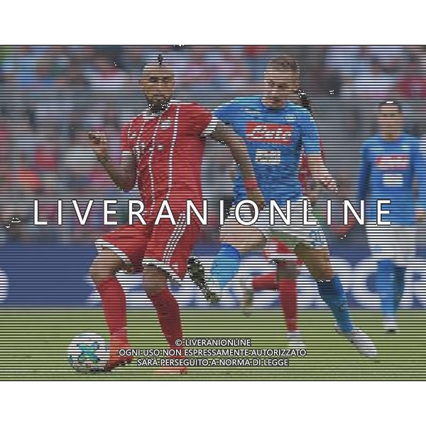 Audi Cup 2017 Finale 3/4 Monaco di Baviera (Germania) - 02.08.2017 Bayern Monaco-Napoli Nella Foto:vidal rog /Ph.Vitez-Ag. Aldo Liverani