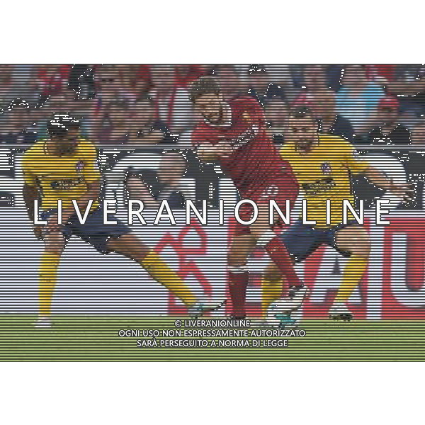 Audi Cup 2017 Finale 1/2 Posto Monaco di Baviera (Germania) - 02.08.2017 Liverpool-Atletico Madrid Nella Foto:lallana - augusto - lucas /Ph.Vitez-Ag. Aldo Liverani