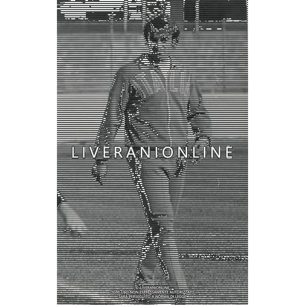 RETROSPETTIVA PIETRO ANASTASI CALCIATORE NELLA FOTO PIETRO ANASTASI CON LA MAGLIA DELLA NAZIONALE ITALIANA AG ALDO LIVERANI SAS